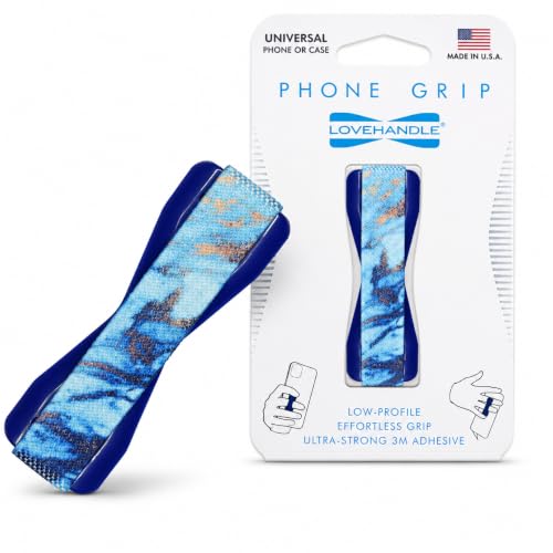 LOVEHANDLE Original Universal Phone Grip - Baroque Marble - color: Baroque Marble
