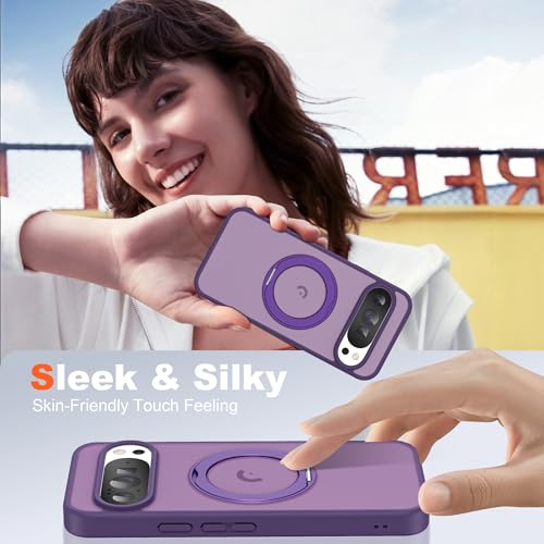 Compatible with Google 9/10 Pro XL Case with Stand 6.8",Purple - color: Purple, size: Google Pixel 9 Pro XL/Pixel 10 Pro XL