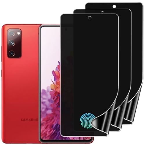 TPU Privacy Screen Protector for Samsung Galaxy S20 FE 6.5", 3 Pack - size: Samsung Galaxy S20 FE