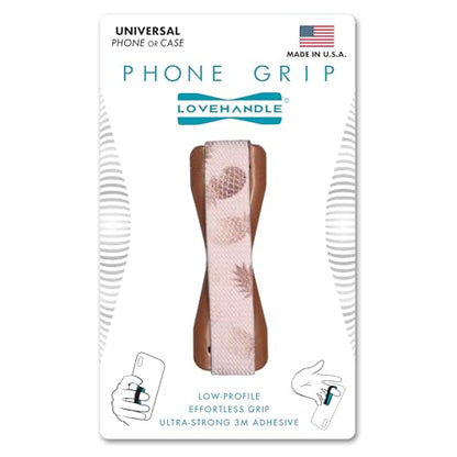 LOVEHANDLE Original Universal Phone Grip - Champagne Pineapple