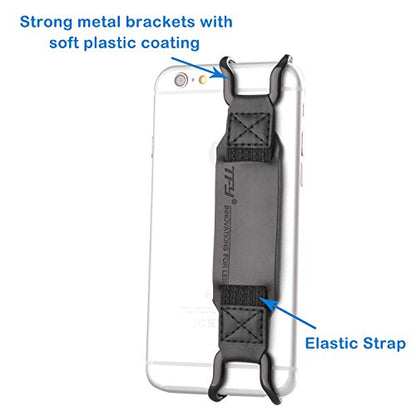 TFY Security Leather Hand Strap Holder for Smartphones - color: Hand-strap with Holder