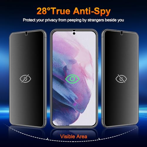 2 Pack for Samsung Galaxy S21 Plus Anti-Glare Matte Privacy Screen Protector 6.7 inch, Smooth and Responsive Touch Flexible EPU Film, [Support Fingerprint Unlock] [Self-Healing] [Not Glass] - size: Samsung Galaxy S21 Plus