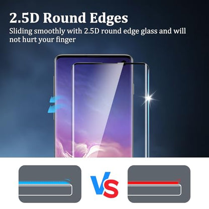 2 Pack Screen Protector for Samsung Galaxy S10 - size: Galaxy S10