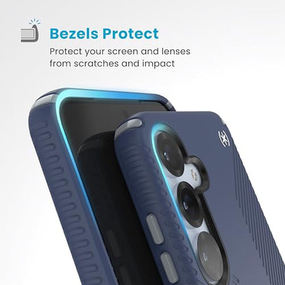 Speck Samsung Galaxy S25 Plus Case - Magnet Case, 13-Foot Drop Protection, No-Slip Grips - Samsung S25 Plus Case Magsafe - Raised Bezel and Enhanced Buttons - Presidio 2 Grip(Pack of 1)