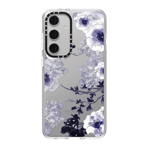 CASETiFY for Galaxy S24+ Case - Impact Clear | Not Yellowing | 6.6 ft. Drop Protection | BLUE SPRING | Clear - color: BLUE SPRING, size: Galaxy S24+