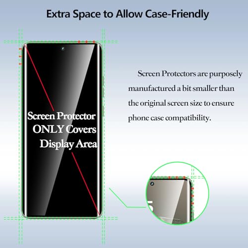 Anoowkoa 3 Pack Designed for Motorola Moto Edge 2025 3D screen protector Tempered Glass Flim.9H Hardness.Super Abrasion Resistance,Anti-Fingerprint.Anti-Scratch,Bubble-free,Easy Installation