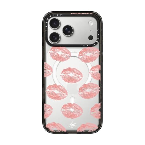 CASETiFY for iPhone 17 Pro Max Case - Impact Compatible with MagSafe | 8.2 ft. 4x Military Grade Drop Protection | Ami's Kiss | Black - color: Ami's Kiss, size: Iphone 17 Pro Max (6.9")