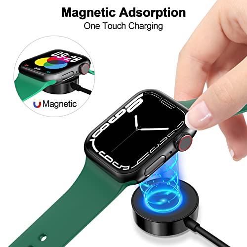 2026 Upgraded Magnetic Fast Charging Cable for Apple Watch Charger - color: Black, size: 0.5M