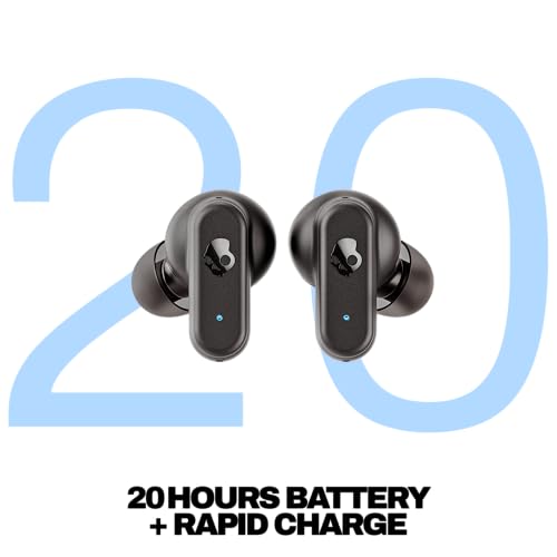Skullcandy Dime 3 Wireless In-Ear Bluetooth Earbuds - True Black - color: True Black