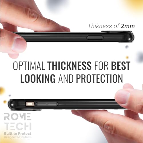 Rome Tech Clear Case Compatible with MagSafe for iPhone 11 Pro 5.8" (2019) - Slim and Rugged Fit Thin Shockproof Case Compatible with Magsafe Devices - Clarity - style: iPhone 11 Pro
