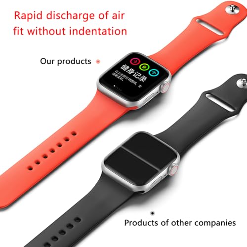 LOOKSEVEN 3 Pack Hydrogel Film For Apple Watch Series 1/2/3 42mm - size: 42mm(Series 1/2/3 )
