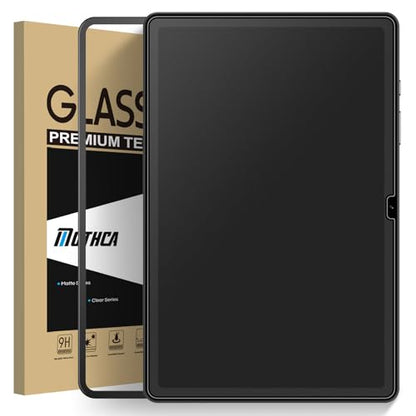Mothca Matte Glass Screen Protector for Samsung Galaxy Tab A9 Plus/A9+ 5G 11-inch 2023 Model (SM-X210/X216/X218) with Installation Frame, Anti-Glare & Anti-Fingerprint Tempered Glass, Smooth as Silk - size: A9+/A9 Plus 11"