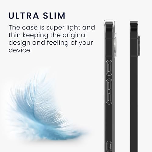 kwmobile Case Compatible with Google Pixel 10 - Clear Case Soft Slim Flexible Protective TPU Phone Cover - Transparent - size: Pixel 10