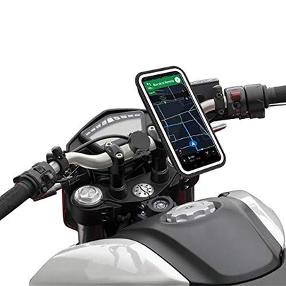 Shapeheart Motorbike Phone Holder & Detachable Magnetic Weatherproof Pouch - size: XL - Smartphone up to 16,5 cm (6.49")