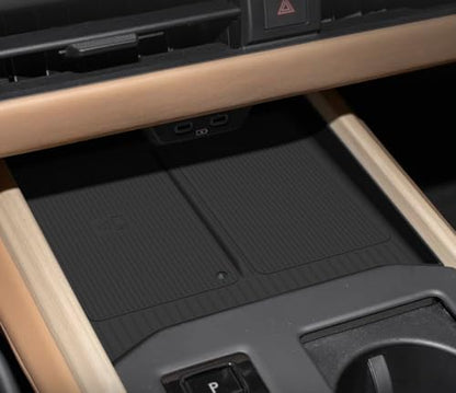 Compatible with 2026 Lexus ES Center Console Wireless Charging Mat Silicone Pad, Non-Slip Protective Pad for 2026 ES Hybrid Accessories (350h/350e/500e) Phone Tray | Prevent Scratches | Durable, Black - color: 2026 ES Wireless Charging Mat
