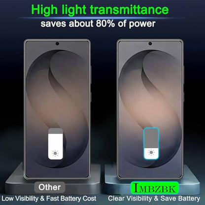IMBZBK Privacy Screen Protector for Samsung Galaxy S26 Ultra, 3+3 Pack - color: S26 Ultra-Black