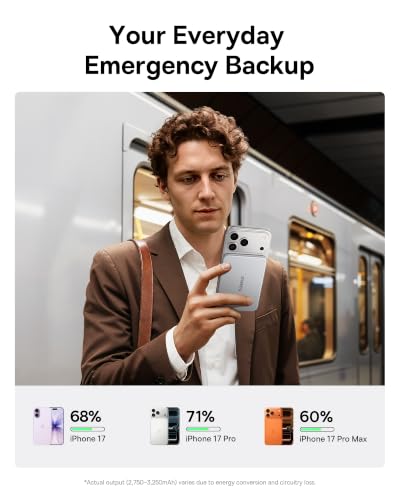 Baseus Picogo Air AM71 CCC Certified 5000mAh Ultra Slim Power Bank 0.27 " - color: Silver