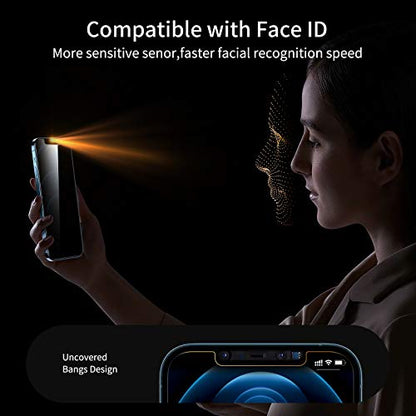 UNBREAKcable Privacy Screen Protector for iPhone 12/12 Pro, 2-Pack - size: iPhone 12/12 Pro