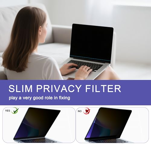 360° Privacy Screen Protector Compatible for 2026 MacBook Neo 13'' - color: 2026 MacBook Neo 13 inch A18 Pro