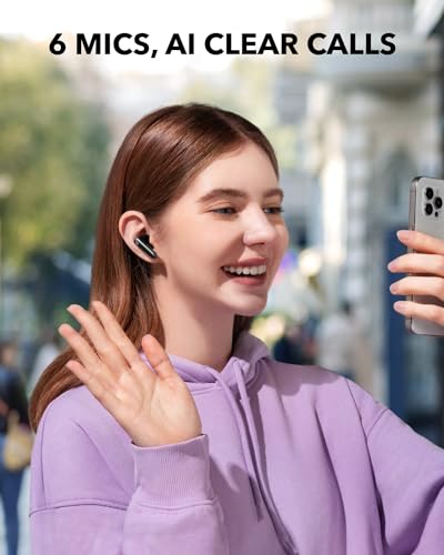 Soundcore P40i by Anker Noise Cancelling Earbuds with Adaptive ANC - color: Midnight Black