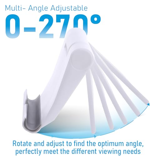 Wenqik 36 Pcs Cell Phone Stands Foldable Tablet, White - color: White