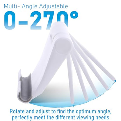 Wenqik 36 Pcs Cell Phone Stands Foldable Tablet, White - color: White