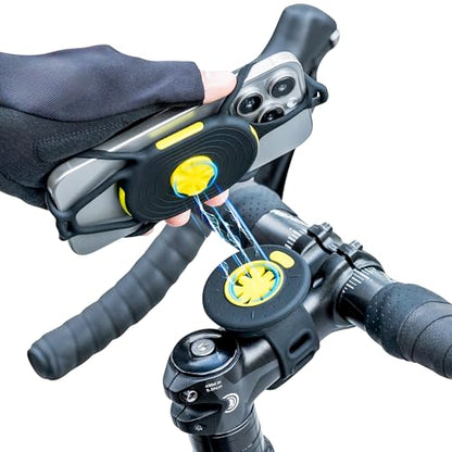 Bone Bike Tie Connect Kit 2 - Magnetic, Quick Release Bike Phone Stem Mount