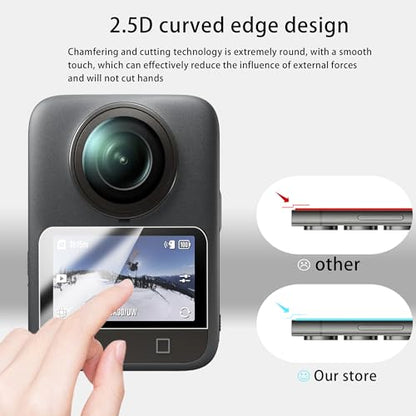 Tempered Glass Film For DJI Osmo 360 Screen Protector 2-Pack