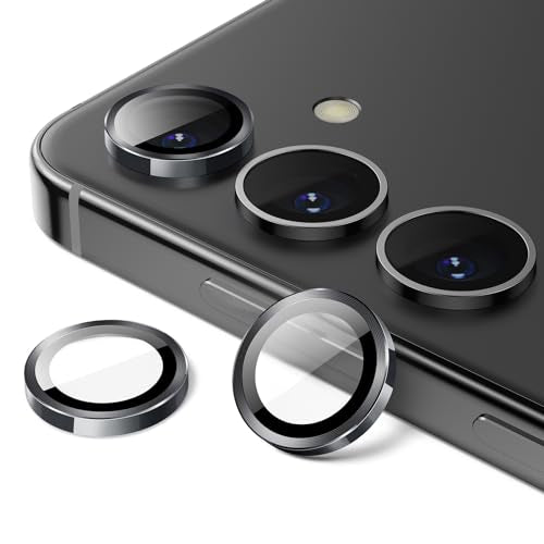 JETech Camera Lens Protector for Samsung Galaxy S24 Plus, Onyx Black, 1 Set - color: Onyx Black
