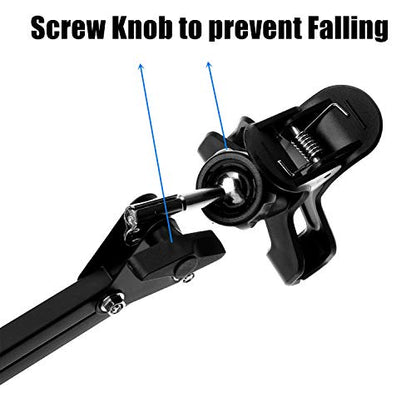Phone Table Stand Overhead Mobile Phone Holder Adjustable Arm Mount