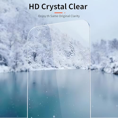 SAMKE 3Pcs Screen Protector for iPhone 15/15Pro and iPhone16 Tempered Glass - size: iPhone 16 and iPhone 15/15Pro