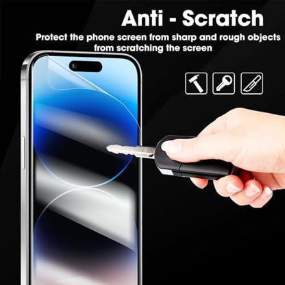 2pcs High Sensitive Hydrogel film Compatible with iPhone 17 6.3"