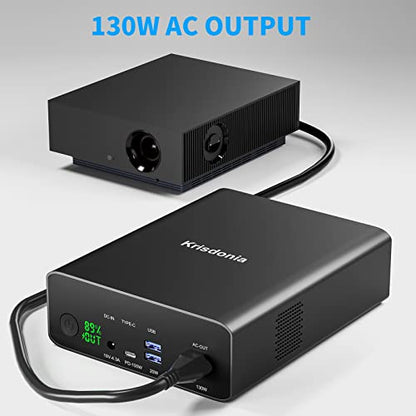 Power Bank with AC Outlet, 80000mAh Portable Laptop Charger