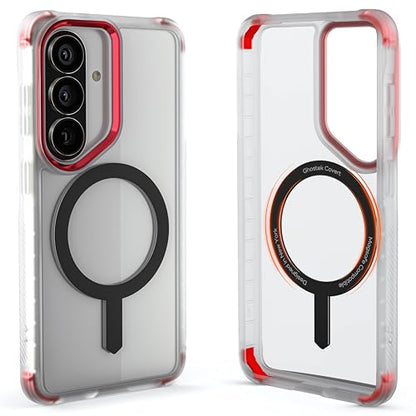 Ghostek Covert Clear S26 Case MagSafe Compatible with Magnetic Ring, Slim Thin Shockproof Phone Cover Designed for 2026 Samsung Galaxy S26 (6.3") (Clear) - color: Clear, size: Galaxy S26