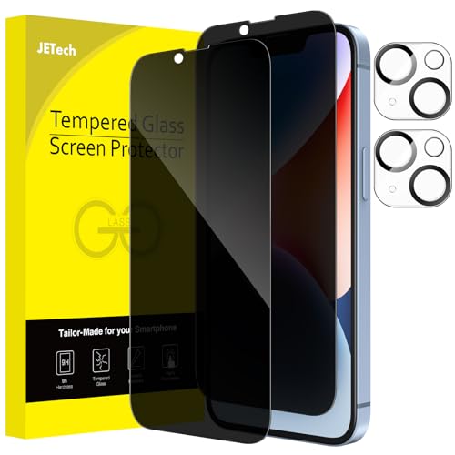 JETech Privacy Screen Protector for iPhone 14 Plus, 2+2 Pack - size: iPhone 14 Plus