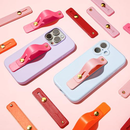 Weewooday 15 Pcs Phone Grip Strap Telescopic Finger Strap Stand,Pink - color: Pink