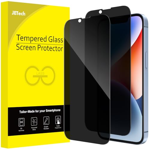 JETech Privacy Screen Protector for iPhone 14 Plus, 2-Pack - size: iPhone 14 Plus