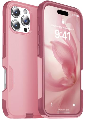 jaroco Magnetic for iPhone 16 Pro Max Case Heavy Duty Rugged Dual-Layer Pink - color: Pink, size: iPhone 16 Pro Max