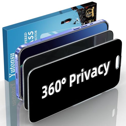 360 Degree Privacy Screen Protector for iPhone 16 6.1-Inch - size: iPhone 16