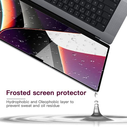 2 Pack Anti Glare Film Designed for Macbook Pro 16 Inch (2021-2026 Release) - size: MacBook Pro 16.2 Inch (2021-2024, M4/M3/M2/M1)
