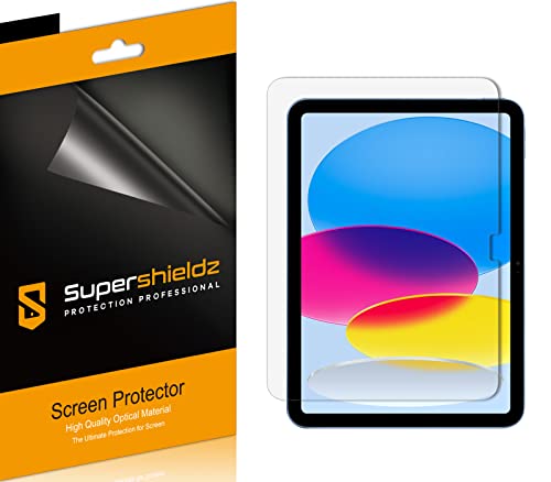 Supershieldz (3 Pack) Anti-Glare (Matte) Screen Protector Designed for New iPad 11-inch A16 2025 (11th Gen) / iPad 10th Generation 10.9 inch 2022