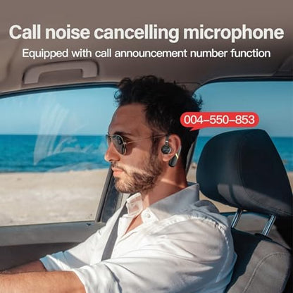 Bluetooth Wireless Earbuds Headset with Microphone, Single Earbud