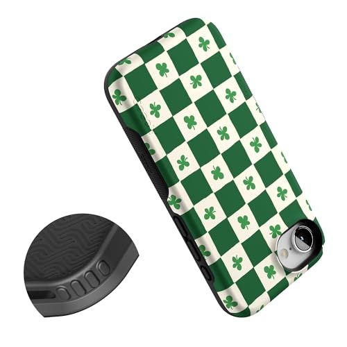Casely iPhone 16e Case | Lucky You | Shamrock | Bold Protective Design | Compatible with MagSafe - color: Lucky You | Shamrock