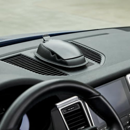 APPS2Car Weighted Beanbag GPS Holder for Car Dashboard, Spring-Loaded Clamp