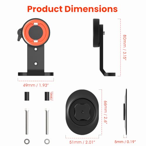Out-Front Aluminum Bike Phone Mount for MTB Road Gravel E-bike with Go-Pro - style: Dual-Clip Combo Mount