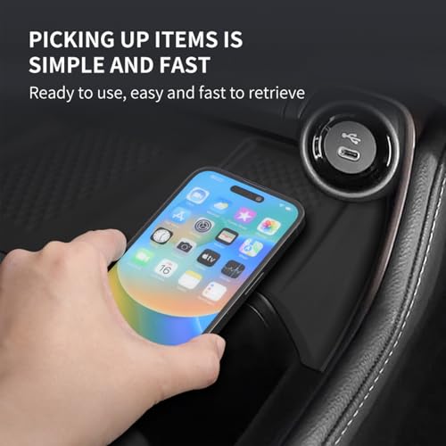 for 2026 2025 2024 Toyota Grand Highlander Wireless Charging Anti-Slip Mat,Silicone Protective Pad Liners for Grand Highlander Accessories