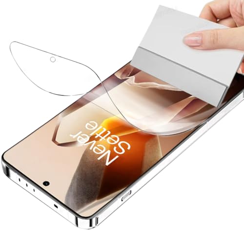Hydrogel Screen Protector for OnePlus 15, Flexible TPU Protective Film [Not Tempered Glass][HD Clear][Fingerprint Support] - color: OnePlus 15