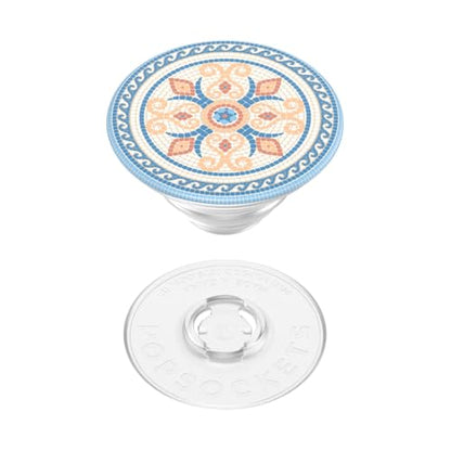 PopSockets Adhesive Phone Grip, Holder- Portifino Tile - color: Portofino Tile, style: Adhesive