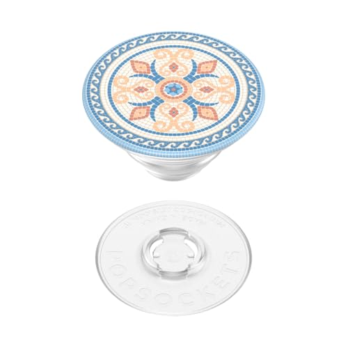 PopSockets Adhesive Phone Grip, Holder- Portifino Tile - color: Portofino Tile, style: Adhesive