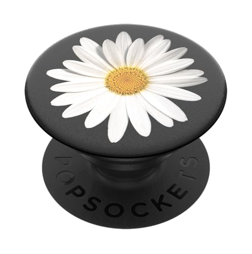PopSockets Adhesive Phone Grip, Holder- White Daisy - color: White Daisy